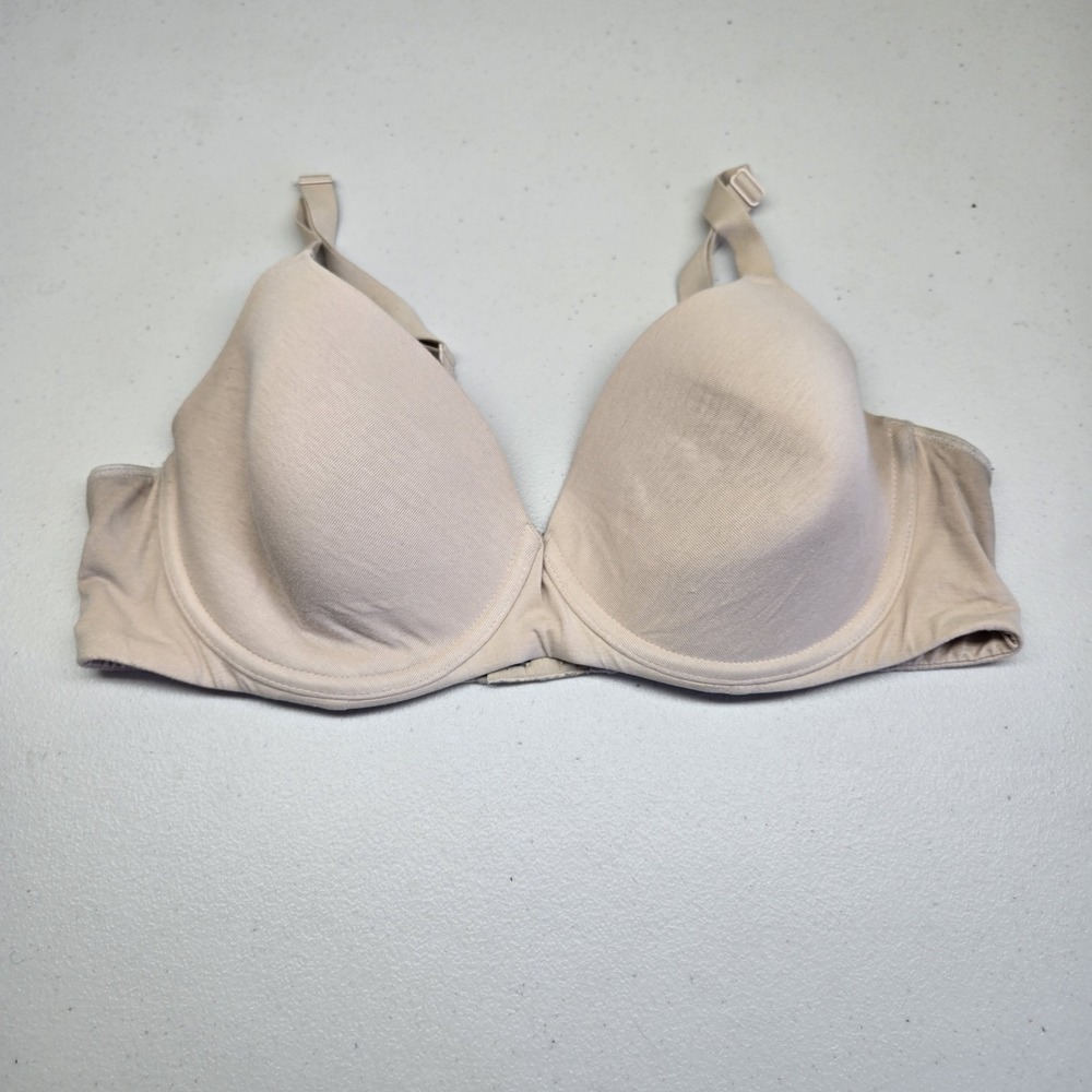 Bali Women Bra 40C Beige T Shirt Underwired Convertible Adjustable Strap READ